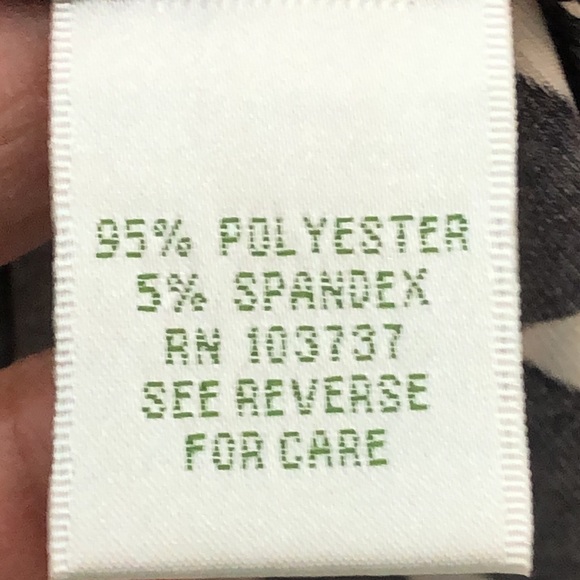 Donna Morgan Womans Dress Adornments at Collar Graduated Circle Print size 6 - Picture 3 of 9